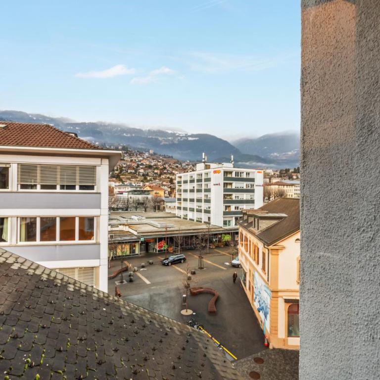 Hôtel de la Poste Sierre - Studio mit Queensize-Bett - 14