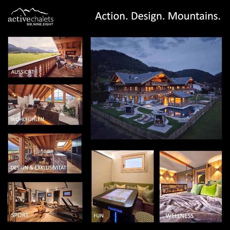 activechalets six.nine.eight - Apartment mit 3 Schlafzimmern und Balkon - 11