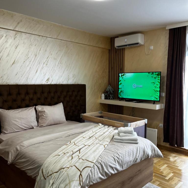GOLDEN SS Studio - One-Bedroom Apartment with Balcony and Mountain View - 9