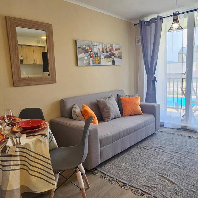 Oceana Suites Volcán Villarrica - Two-Bedroom Apartment with Pool View - 1