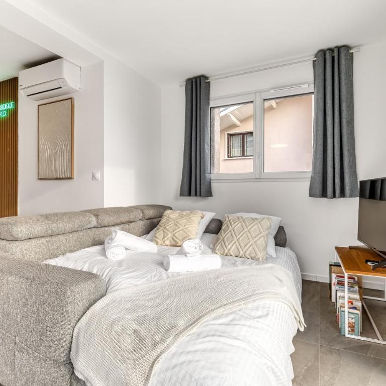 Le Nordique II - Jolie vue - Clim - Netflix - Two-Bedroom Apartment - 18