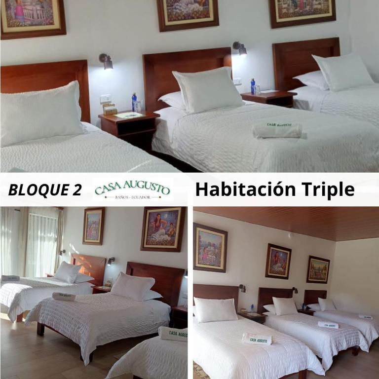 Casa Augusto en El Refugio Spa Garden - Habitación Triple con vistas a la montaña - 1