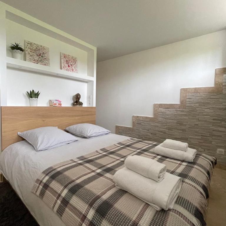 Duplex indépendant avec clim et parking St Donat - Apartment mit 1 Schlafzimmer - 11