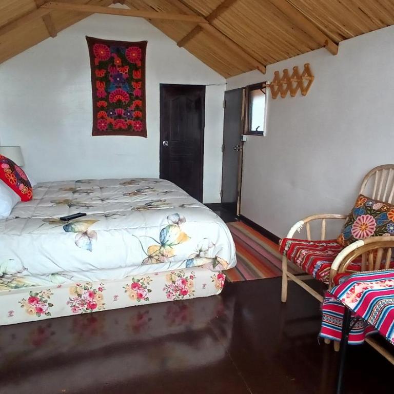Uros Lunita Lodge - Habitación Superior con cama extragrande - 5