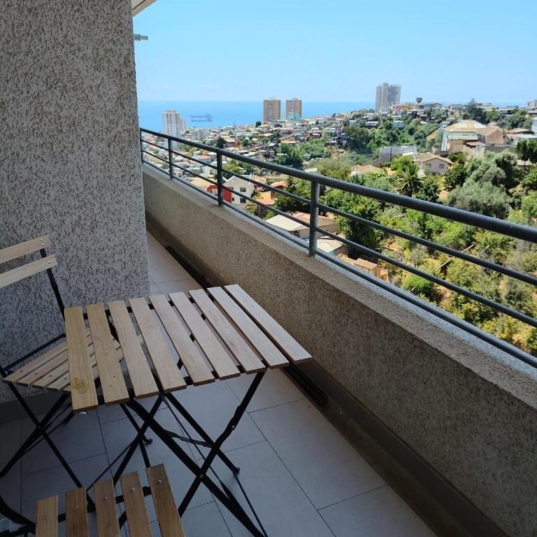 Vista a Bahia de Valparaiso - Apartamento de 2 dormitorios - 5