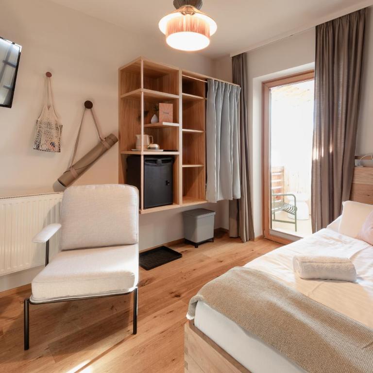 biYou Ecoquartier in den Bergen - Deluxe Einzelzimmer mit Balkon - 5