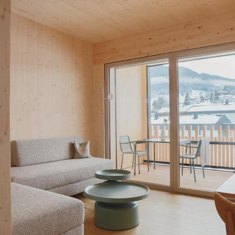 biYou Ecoquartier in den Bergen - Apartment mit Blick auf die Berge - 12