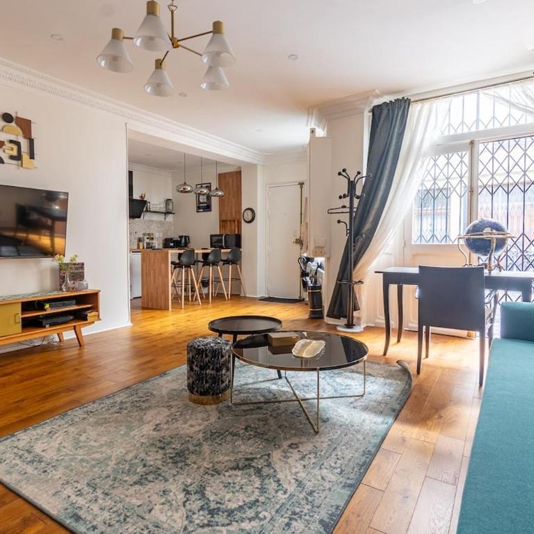 Appartement 2 étages Paris - Métro 9 Grands Boulevards - Folies Bergères - Appartement 1 Chambre - 5