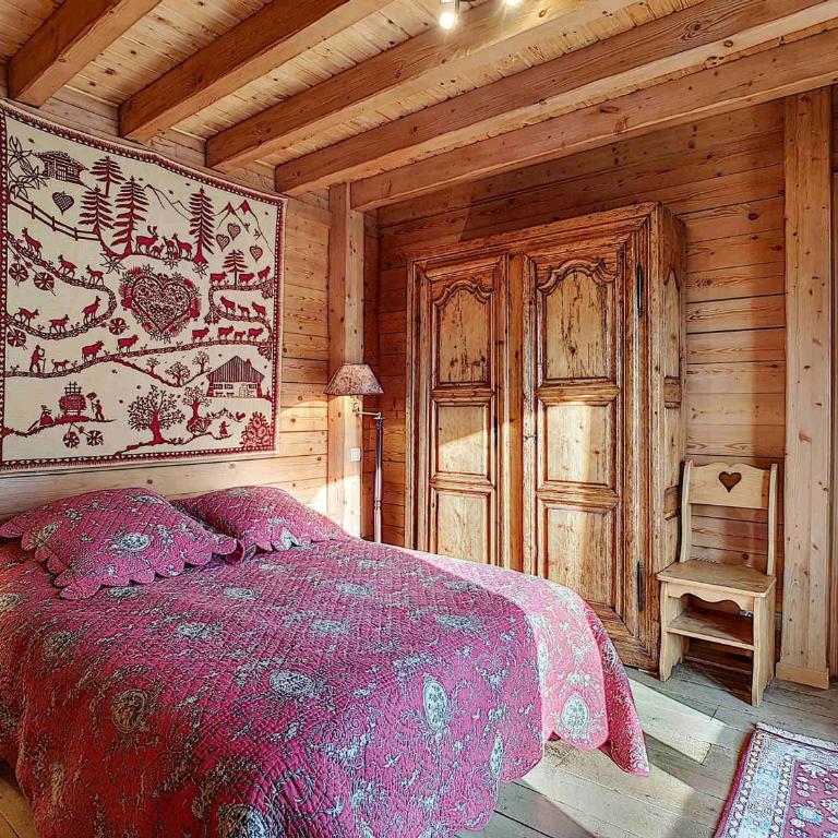 Chalet spacieux 8 pers, La Clusaz avec cheminée, parking - FR-1-818-10 - Chalet - 5