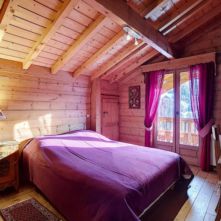 Chalet spacieux 8 pers, La Clusaz avec cheminée, parking - FR-1-818-10 - Chalet - 11