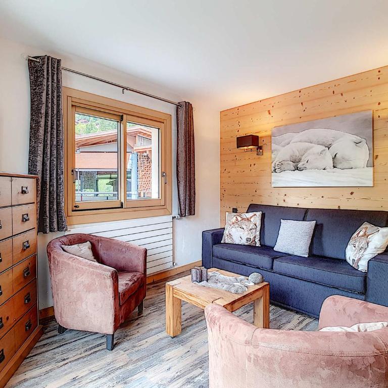 La Clusaz: Studio 4 pers, Balcon, Wifi, Animaux admis - FR-1-818-83 - Estudio - 1