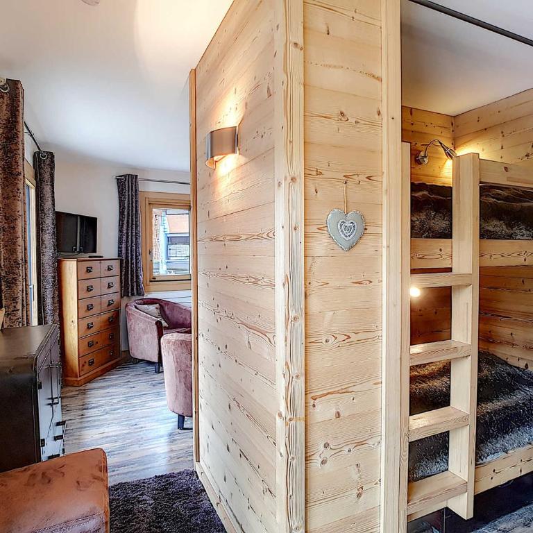 La Clusaz: Studio 4 pers, Balcon, Wifi, Animaux admis - FR-1-818-83 - Estudio - 3