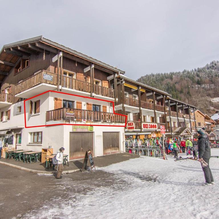 La Clusaz: Studio 4 pers, Balcon, Wifi, Animaux admis - FR-1-818-83 - Estudio - 12