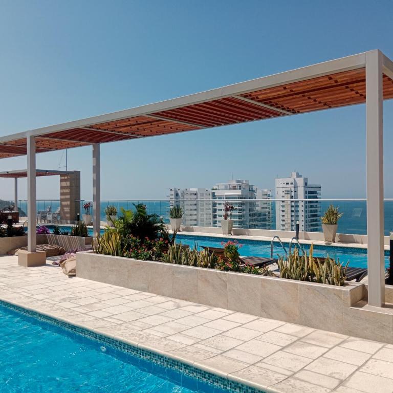 APARTAMENTO EN GAIRA PLAYA SALGUERO SANTA MARTA - Apartamento de 2 dormitorios - 18