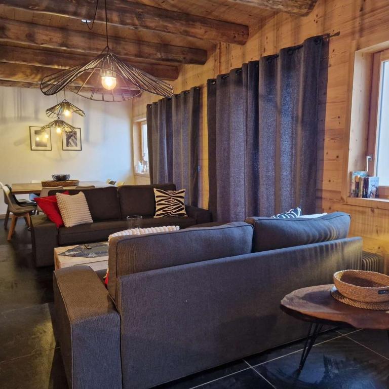 Chalet lumineux à Arêches-Beaufort avec terrasse et cuisine équipée - FR-1-342-332 - Appartement - 4
