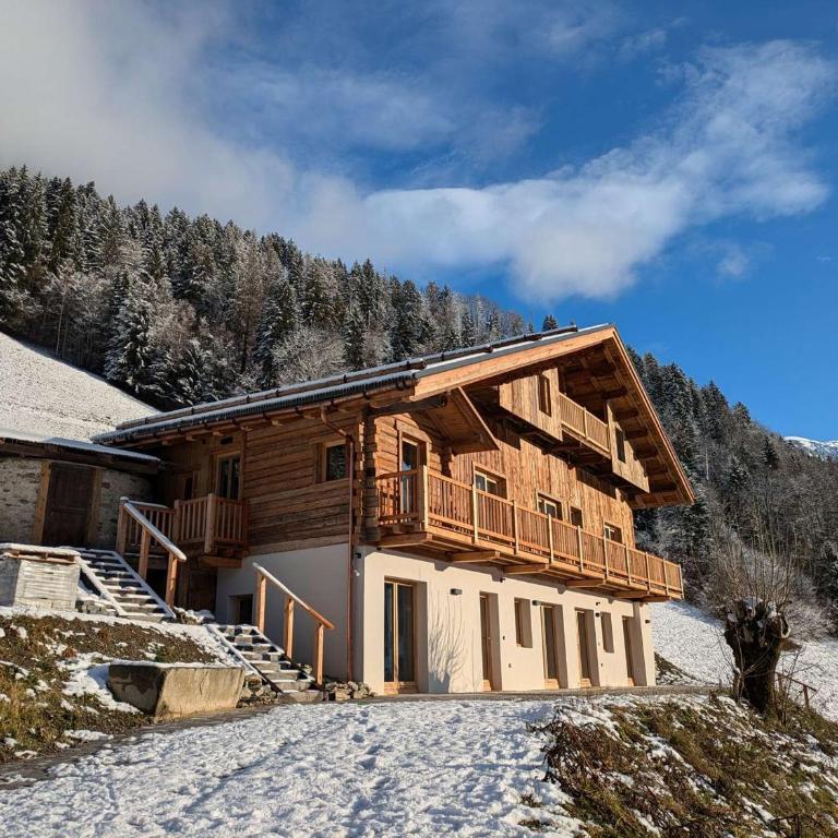 Chalet lumineux à Arêches-Beaufort avec terrasse et cuisine équipée - FR-1-342-332 - Appartement - 14