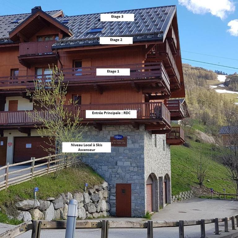 Appartement 2 pièces, 4 pers, 4*, parking, Valloire - Apartment mit 1 Schlafzimmer - 12