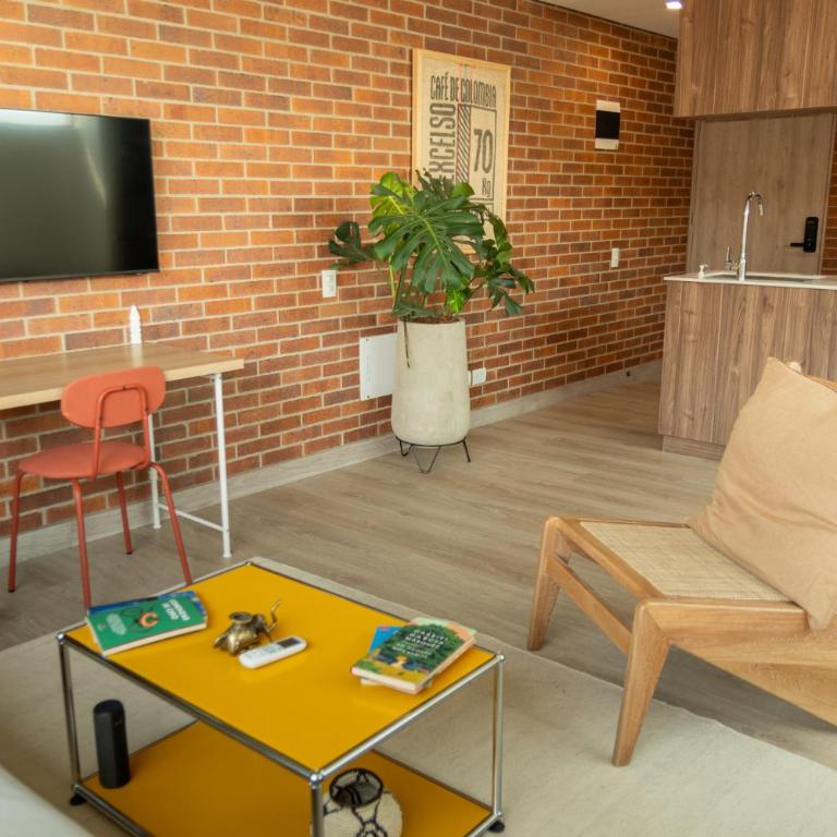 Nuevo y cálido Loft en Laureles - Apartamento de 1 dormitorio - 4