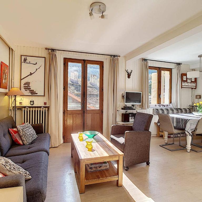 Appartement 64m² La Clusaz, 7 pers, Animaux admis, WiFi - FR-1-818-40 - Appartamento - 1