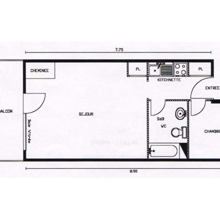 Studio cozy à La Clusaz pour 5 pers, animaux admis - FR-1-818-45 - Appartement - 10