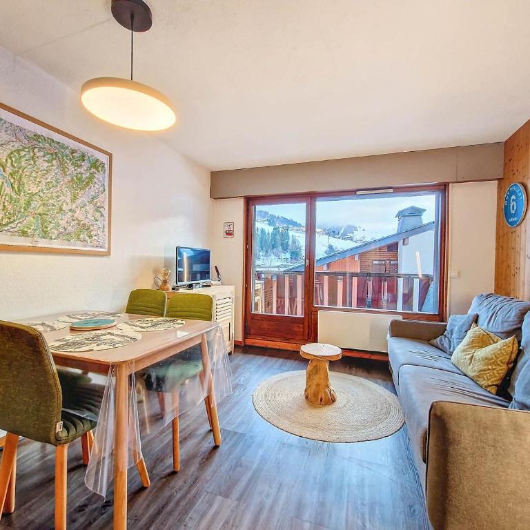Appartement cosy à La Clusaz pour 6 pers, parking sécurisé, WiFi et animaux admis - FR-1-818-86 - Apartamento - 1