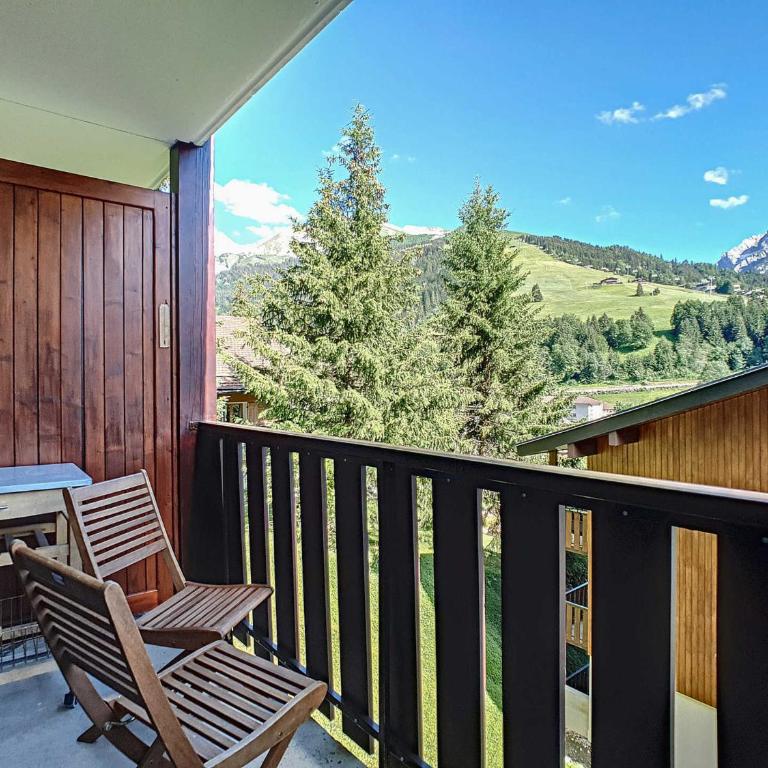 Appartement cosy à La Clusaz pour 6 pers, parking sécurisé, WiFi et animaux admis - FR-1-818-86 - Apartamento - 8