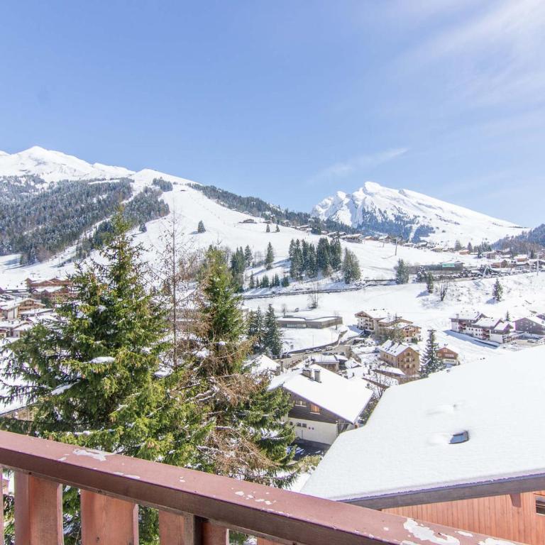 Studio confortable à La Clusaz avec balcon, Wifi et animaux admis - FR-1-818-84 - Estudio - 7