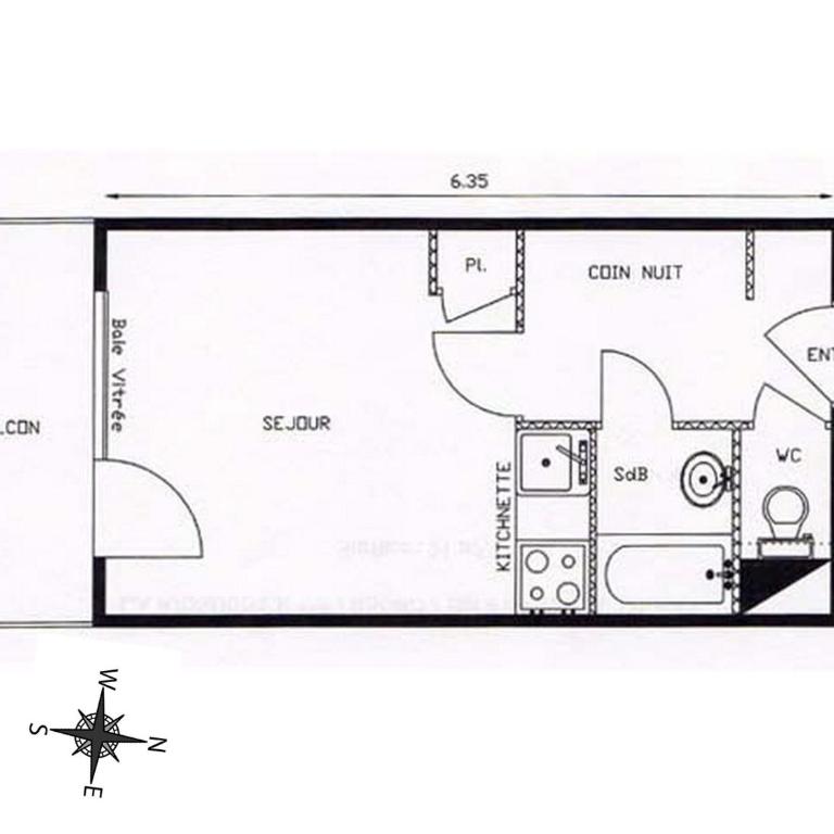 Studio confortable à La Clusaz avec balcon, Wifi et animaux admis - FR-1-818-84 - Estudio - 10