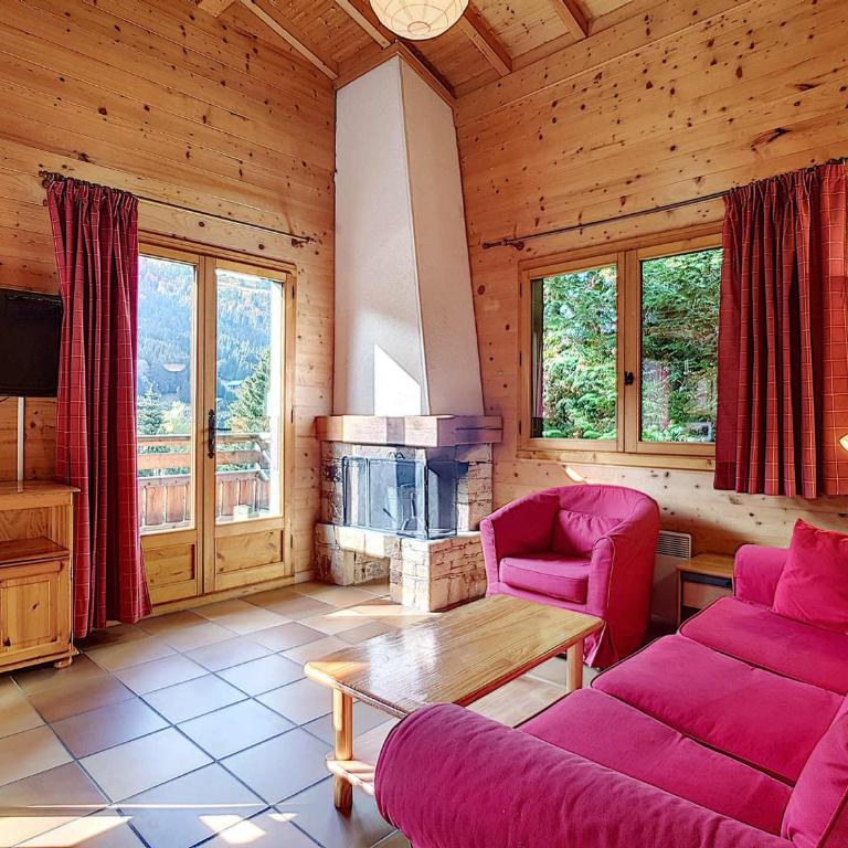 Chalet cosy à La Clusaz, 6 pers, 3 ch, Wi-Fi, animaux admis - FR-1-818-93 - Appartement - 1