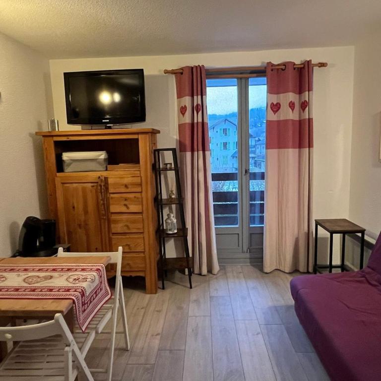 Studio 19m² à Samoëns, 4 pers, animaux admis, parking - FR-1-629-144 - Estudio - 6