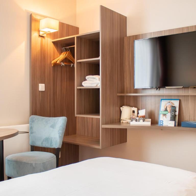 Brit Hotel Dieppe - Chambre Lits Jumeaux - 2