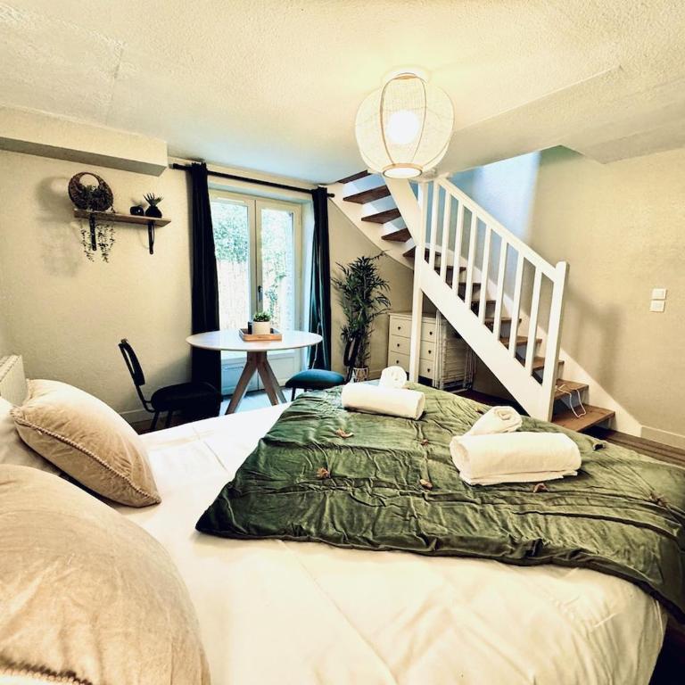 Le VeRdO, private garden, 400m Gare - Apartment mit 1 Schlafzimmer - 5