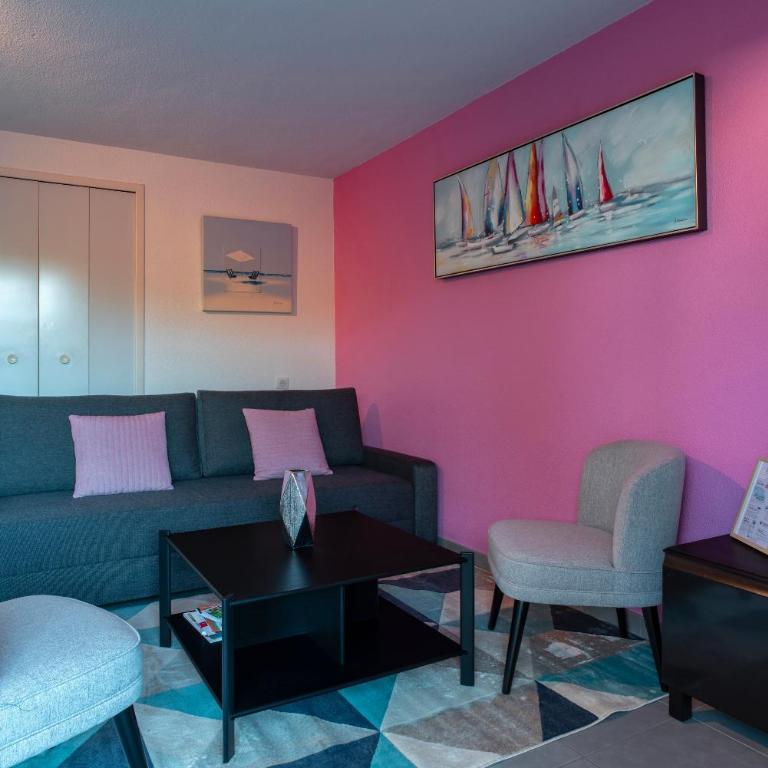 Le Reflet des Vagues - Proche des plages avec piscine - Appartement 2 Chambres - 6