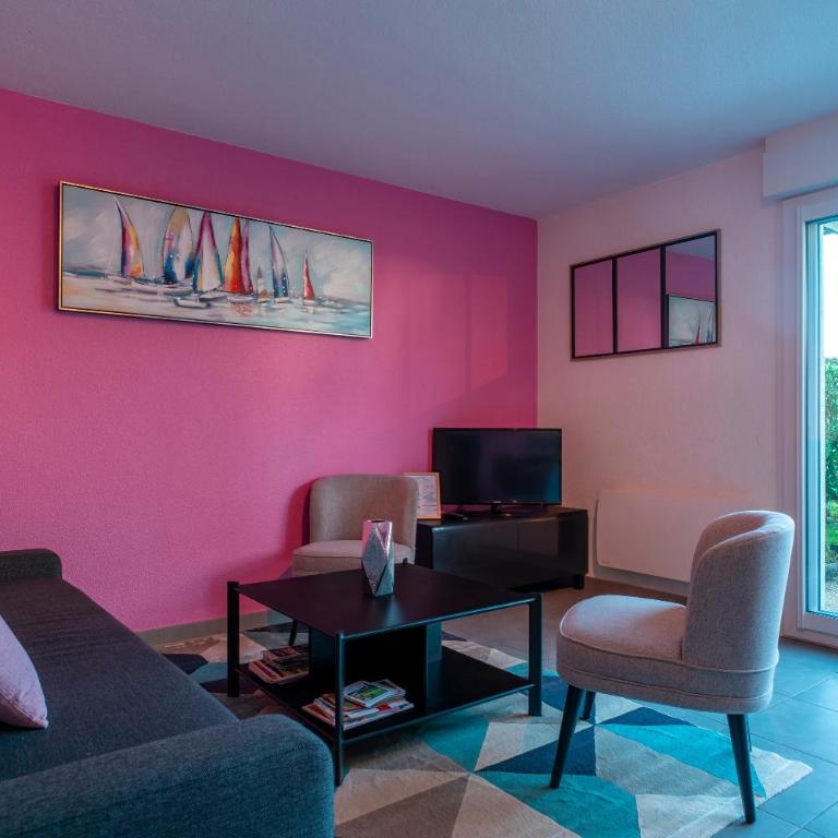 Le Reflet des Vagues - Proche des plages avec piscine - Appartement 2 Chambres - 9