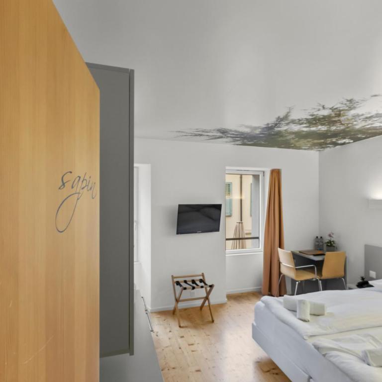 Hôtel de la Poste Sierre - Zweibettzimmer - 8