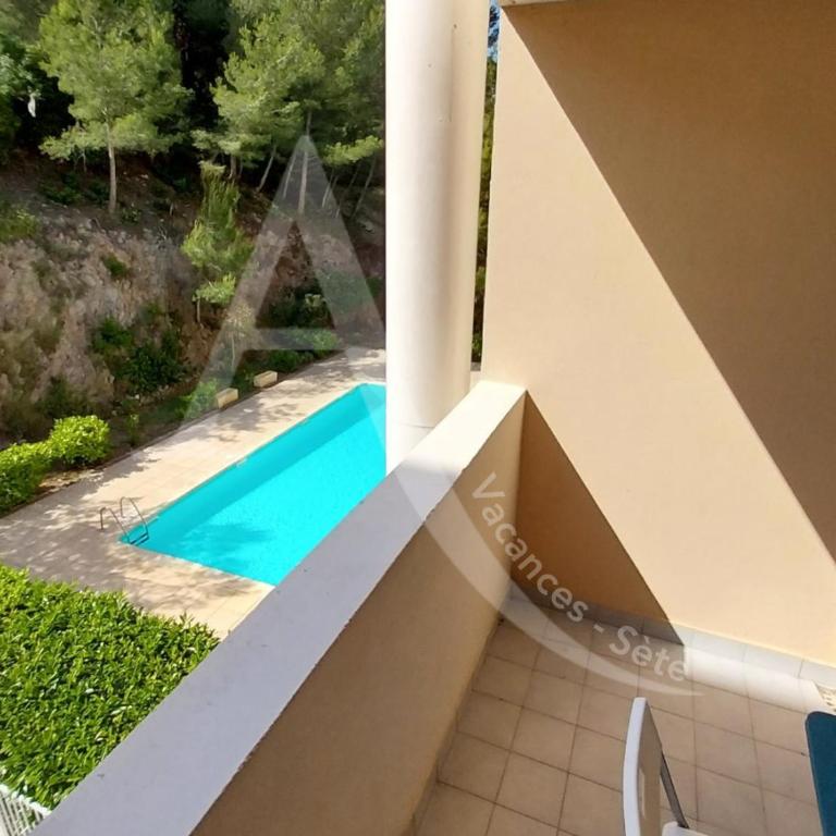 T3 capacite 6 personnes dans residence avec piscine et garage - Apartment mit Terrasse - 8