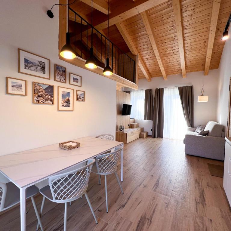 LES VIGNES - Appartamenti vacanze Valle d'Aosta - Appartamento Superior con 1 Camera da Letto e Balcone - 1