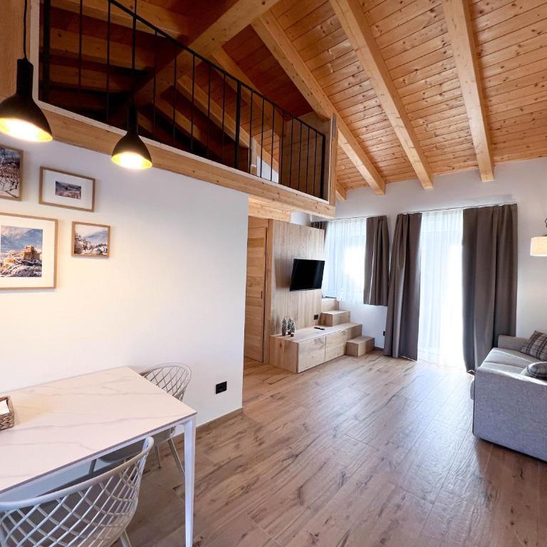 LES VIGNES - Appartamenti vacanze Valle d'Aosta - Appartamento Superior con 1 Camera da Letto e Balcone - 10