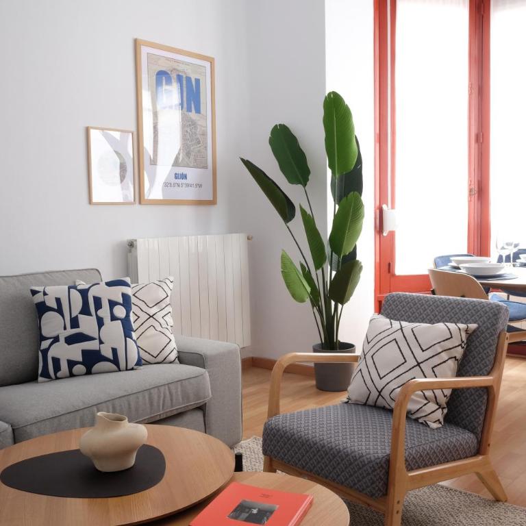 1A140 Apartamento en el centro de Gijon by R2R Consulting - Apartamento de 3 dormitorios - 51