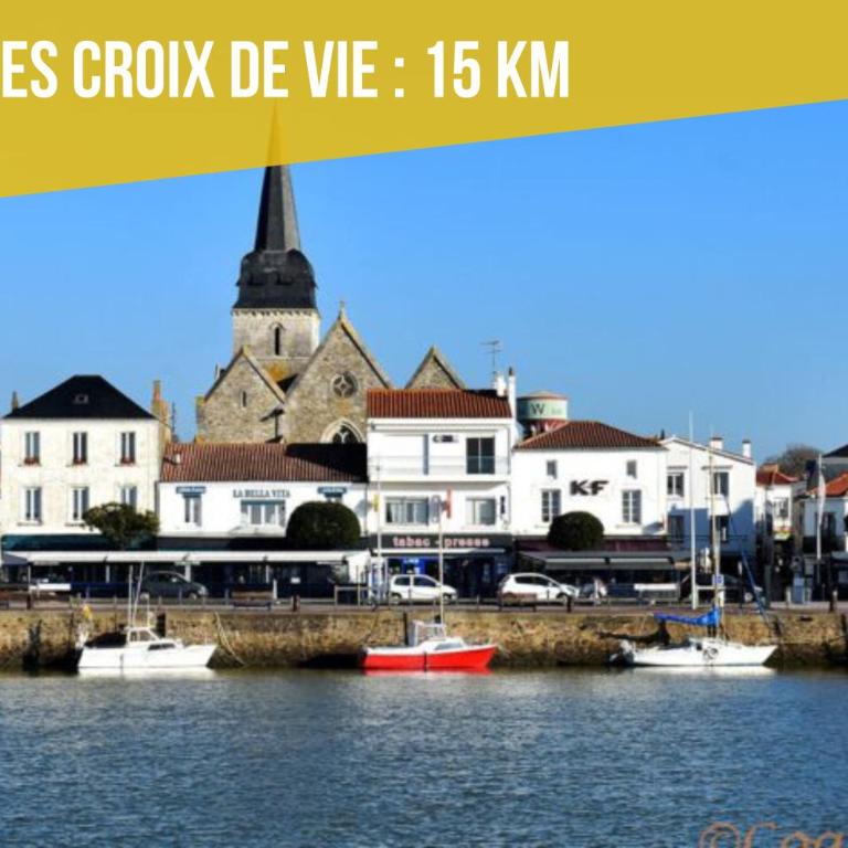 FACE MER grand T3 familial, parking gratuit - Apartment mit 2 Schlafzimmern - 21