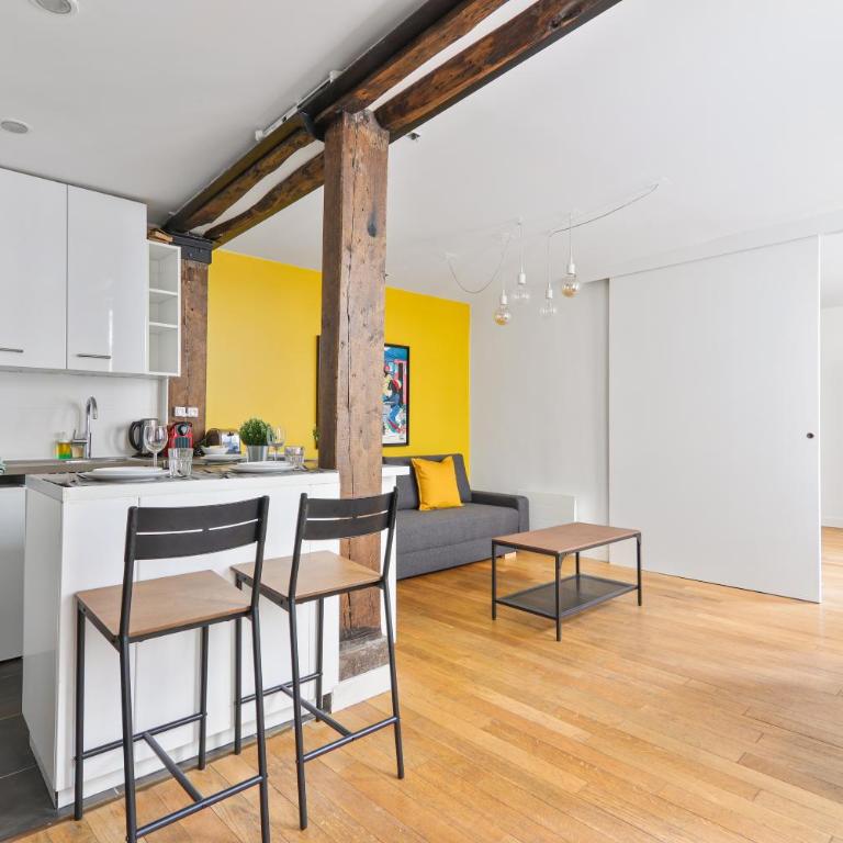 Superb Apartment Quartier Republique Free Netflix - Apartment mit 1 Schlafzimmer - 6