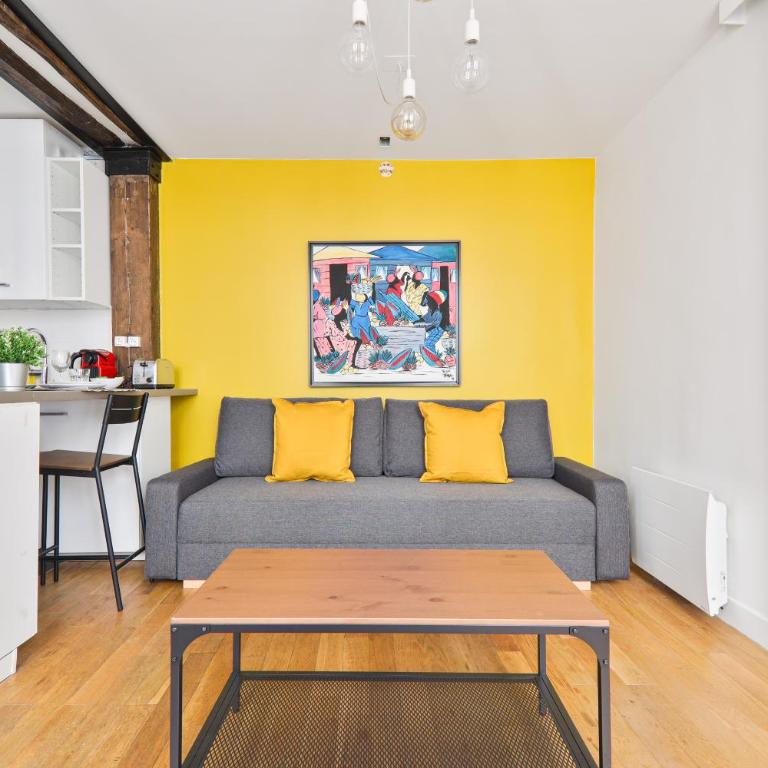 Superb Apartment Quartier Republique Free Netflix - Apartment mit 1 Schlafzimmer - 2