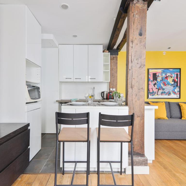 Superb Apartment Quartier Republique Free Netflix - Apartment mit 1 Schlafzimmer - 5