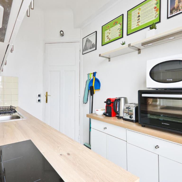 Élégant Studio Appartement Quartier Les Marais Free Netflix - Studio Standard - 8