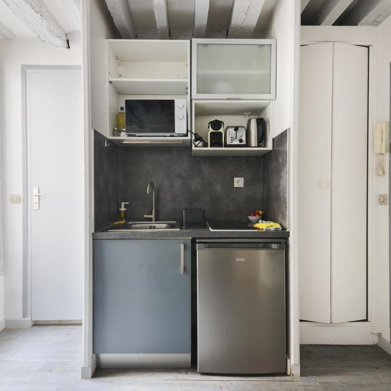 Élégant Studio Appartement Quartier Ile Saint Louis Free Netflix - Studio - 6