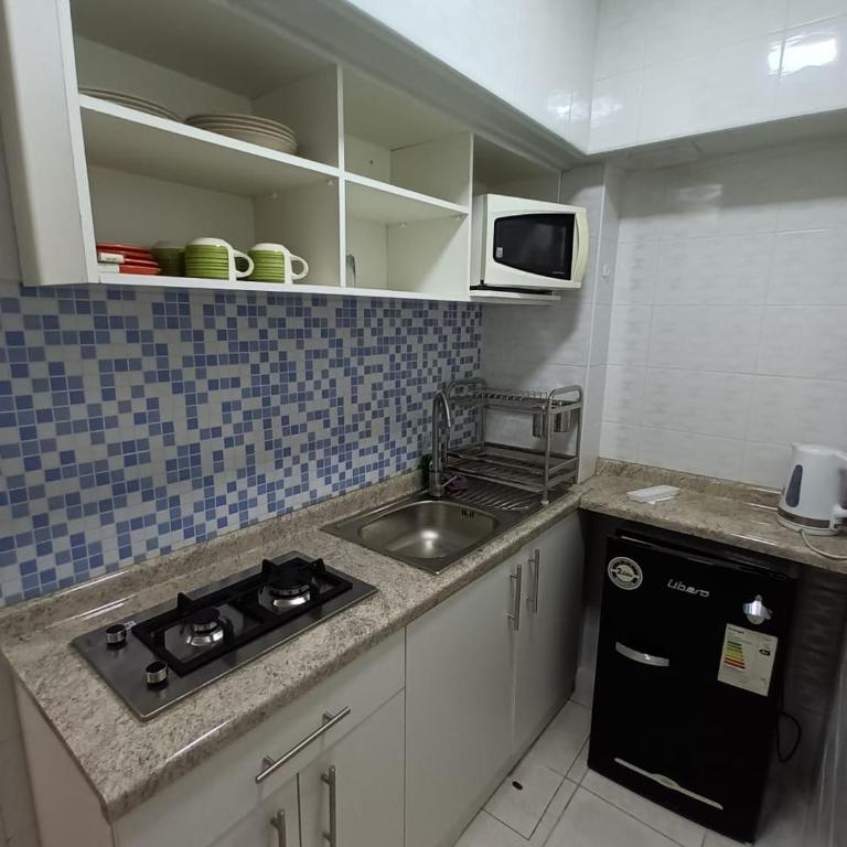 Departamento Playa Corsarios Full equipado frente al Mar - Two-Bedroom Apartment - 7
