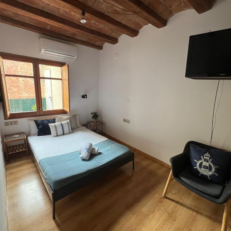 Flat with 2 rooms and private terrace min 32 days - Two-Bedroom Apartment - 3