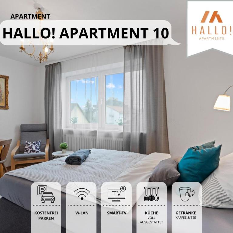 Hallo!-Apartments - Ideal für Geschäftsreisende, Monteure und Feriengäste - Standard Apartment - Nr.10 - 3