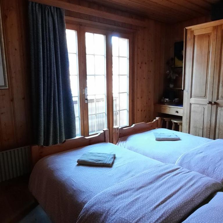 BnB Claudy et Elizabeth Michellod-Dutheil - Zweibettzimmer mit Bergblick - 5