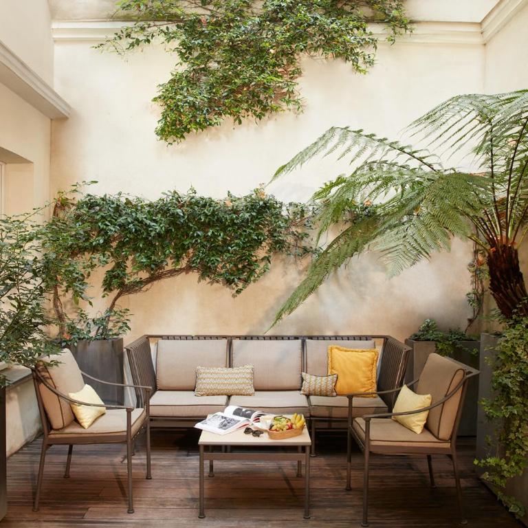 Le Burgundy Paris - Chambre Double avec Terrasse - 5